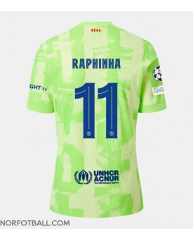 Billige Fotballdrakt Barcelona Raphinha Belloli #11 Replika Tredjedrakt 2024-25 Kortermet